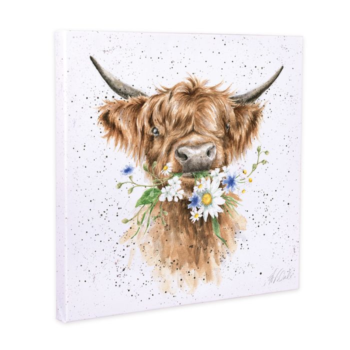 Wrendale Designs 'Daisy Coo' Highland Cow Print