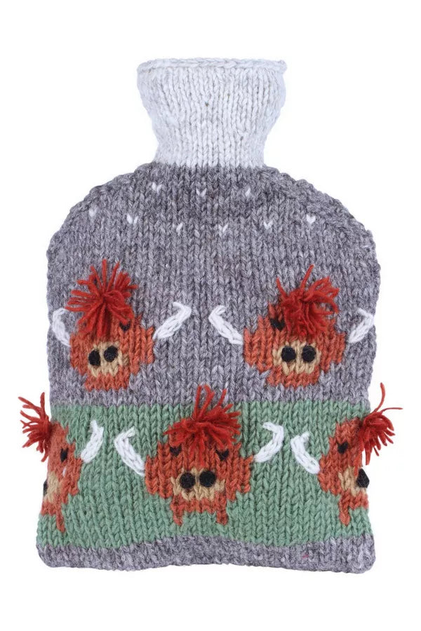 Herd of Highland Cow Hot Water Bottle