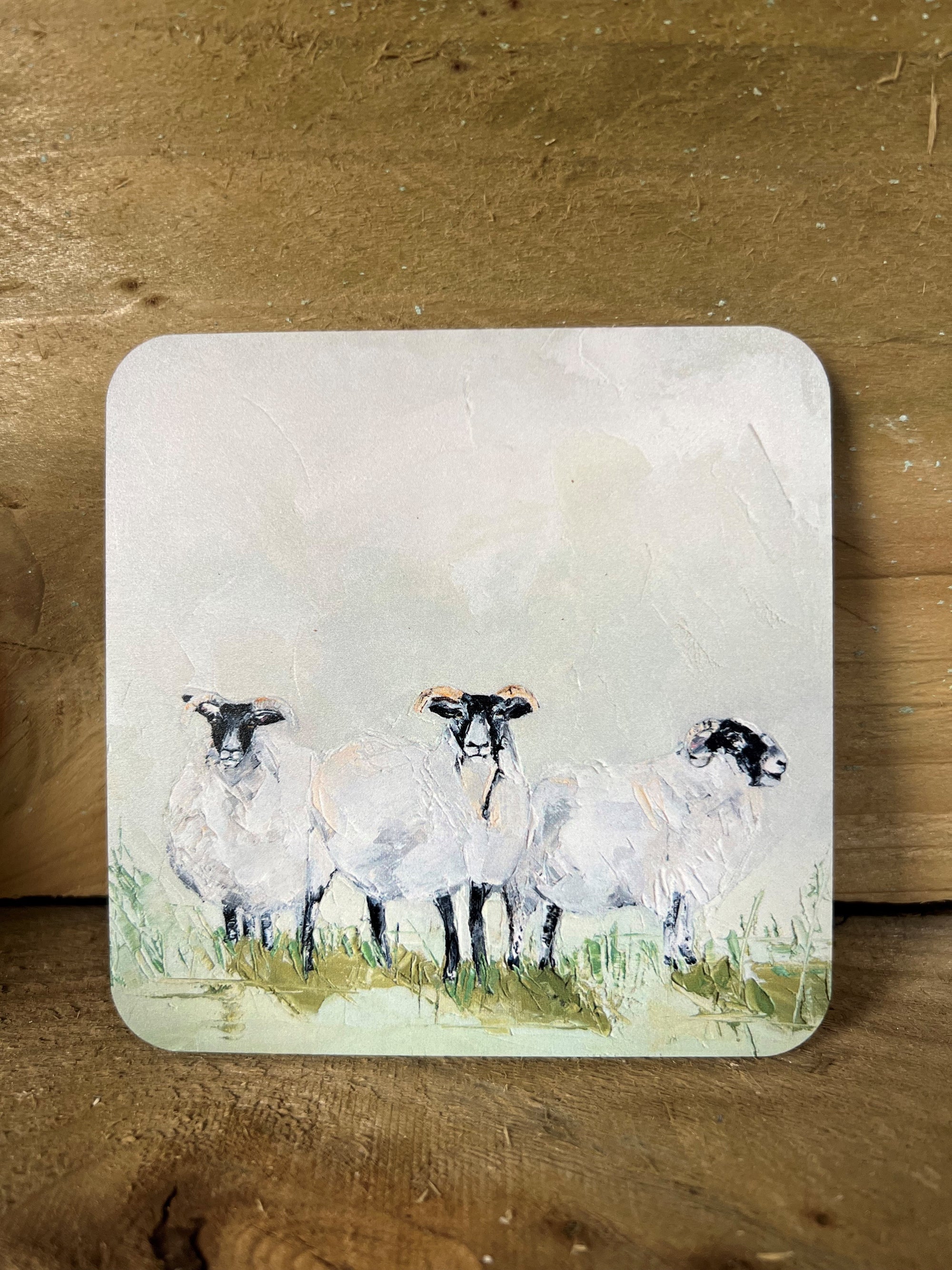 Charlotte Strawbridge Highland Huddle Coaster