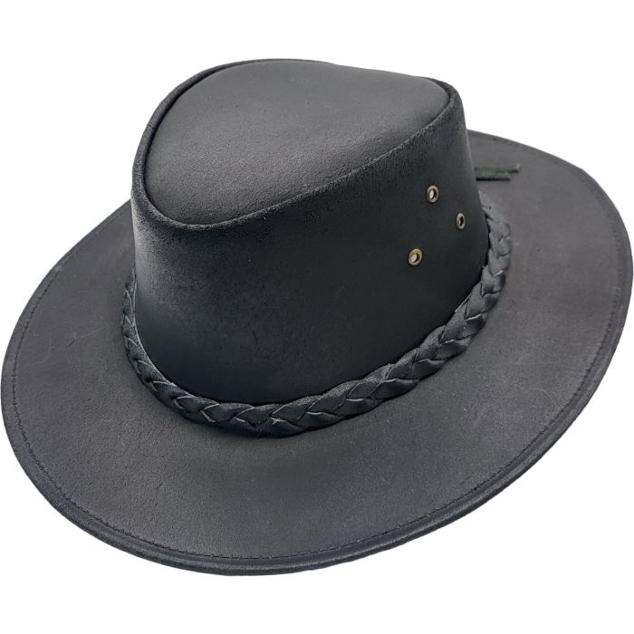 Farmer Pete's Genuine Wax Leather Cowboy Hat
