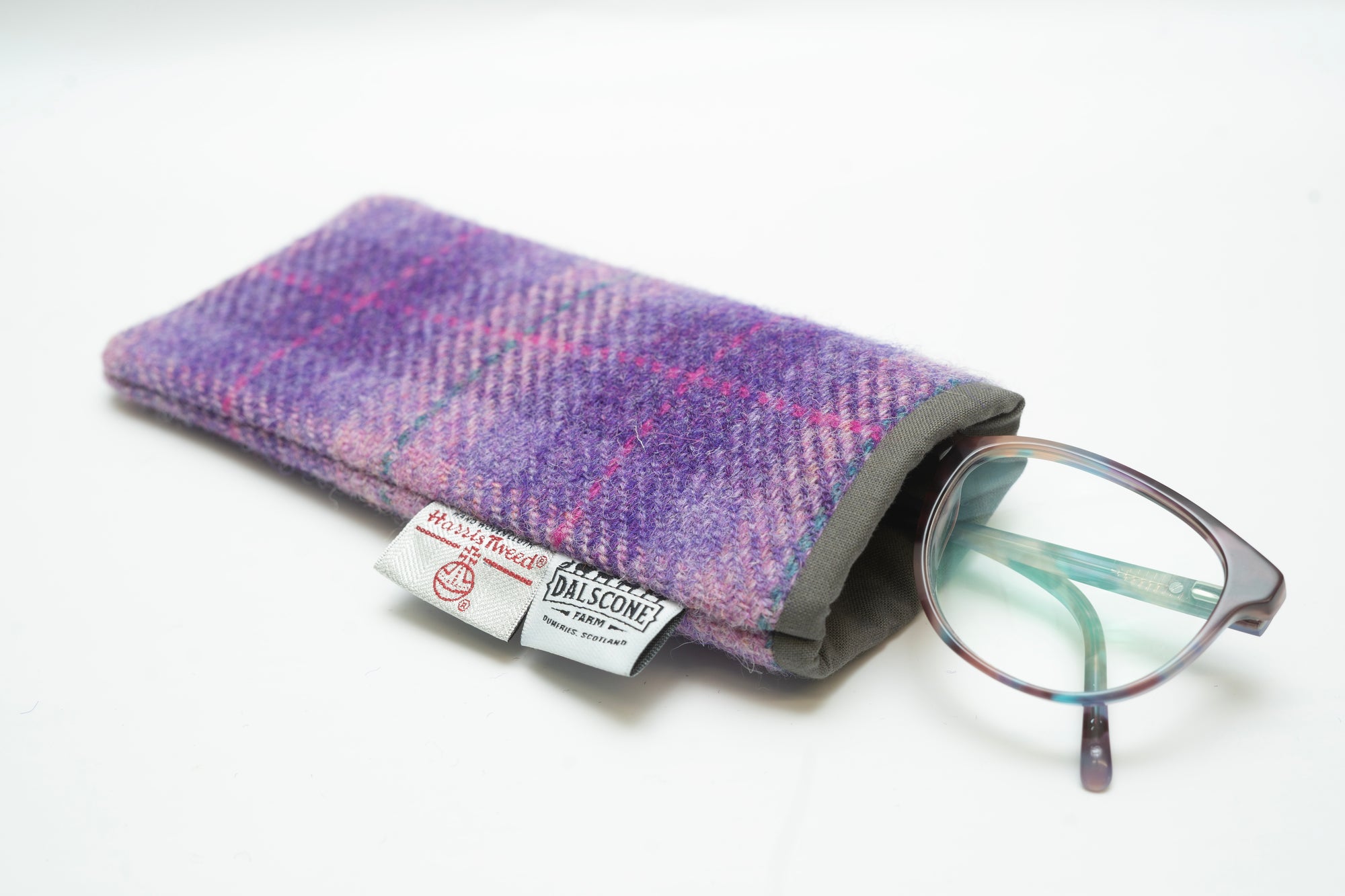 Dalscone Harris Tweed Glasses Case