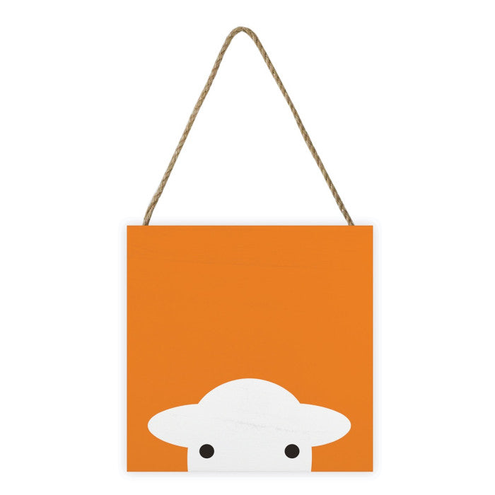 Herdy Peep Wooden Wall Art