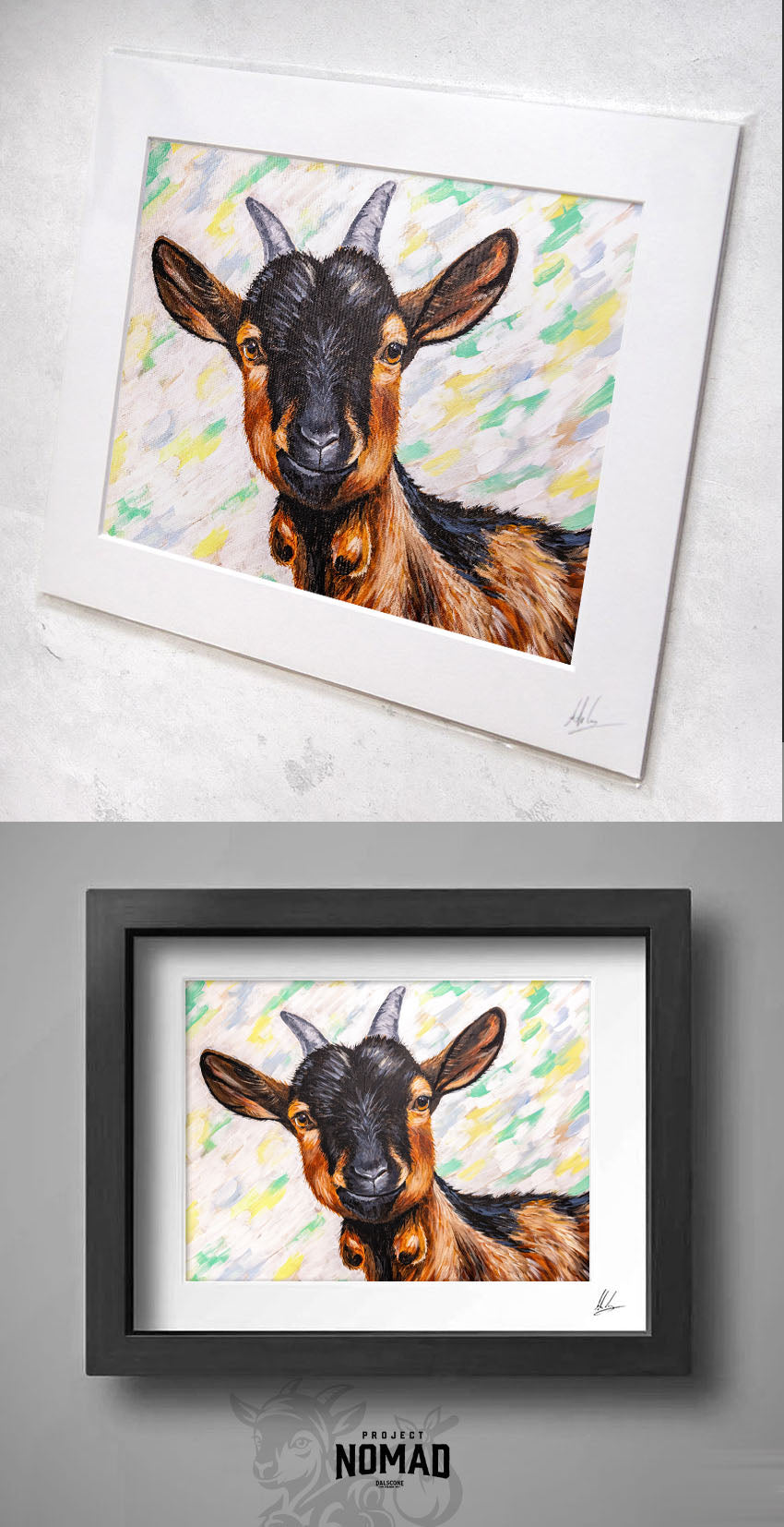 Mounted Nomad Print
