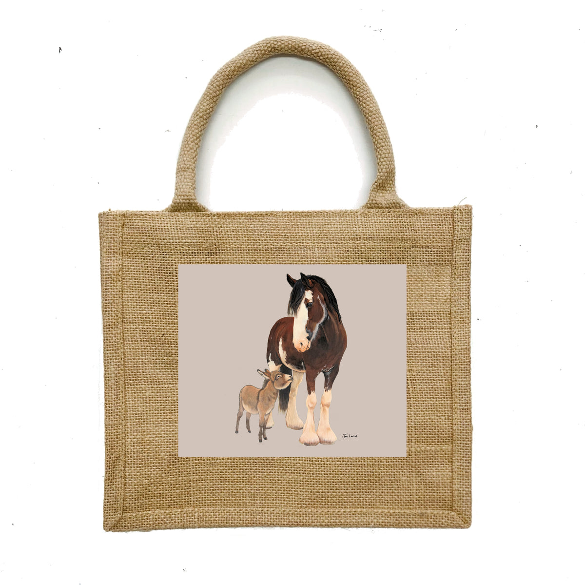 Molly & Crimson Jute Bag