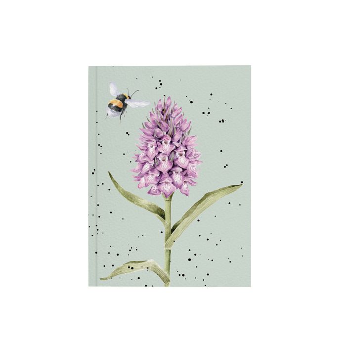 Wrendale Designs 'Marsh Orchid' Bee A6 Notebook