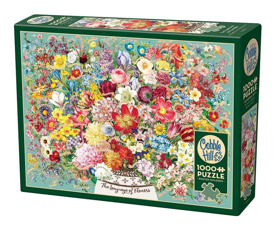 Cobble Hill 'Language of Flowers' 1000 Piece Puzzle