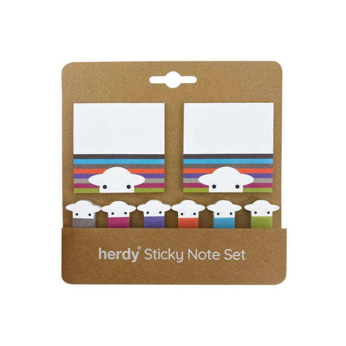 Herdy 'Peep Stripe' Sticky Note Set