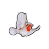 Wrendale Designs "Flying Robin" Robin Pin Badge