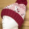 Kids Llama Knitted Bobble Hats