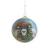 Sheep Hand Painted Glass Bauble