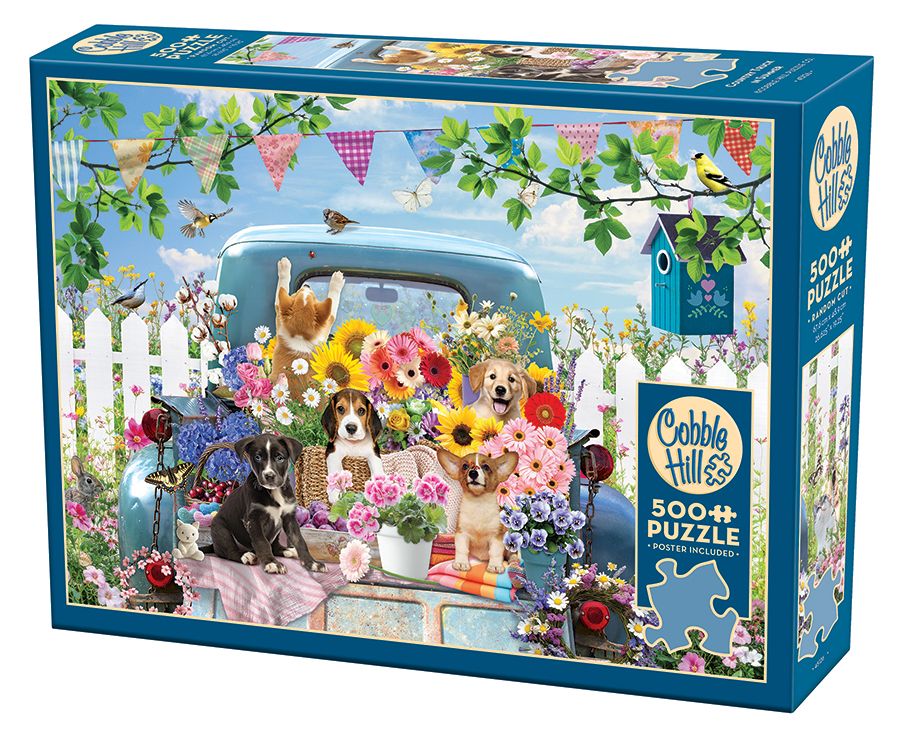 Cobble Hill 'Country Truck Summer' 500 Piece Puzzle