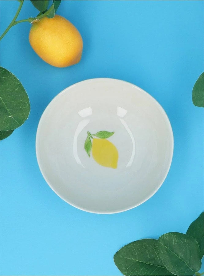 Mini Stoneware Lemon Bowl