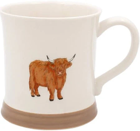 Country Life Highland Cow Mug