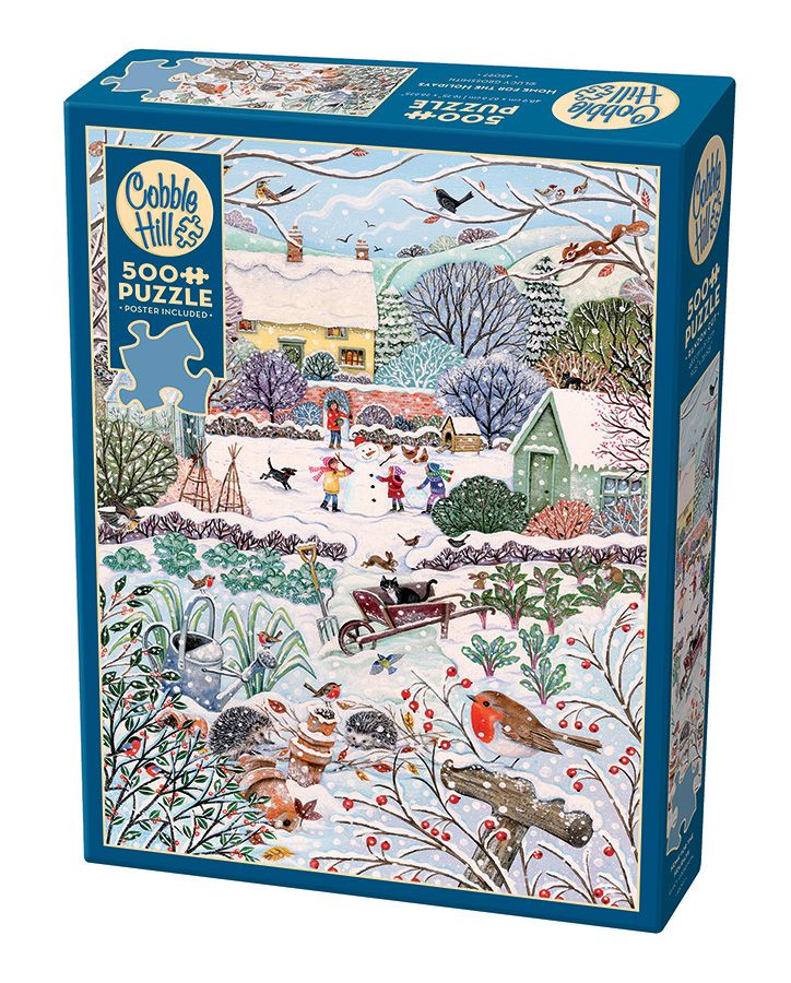 Cobble Hill 'Winter Holidays' 500 Piece Puzzle