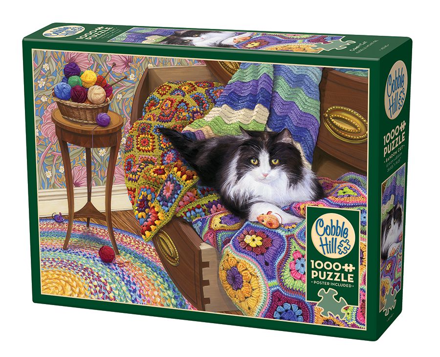 Cobble Hill 'Comfy Cat' 1000 Piece Puzzle
