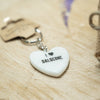 Dalscone Marble Heart Keyring