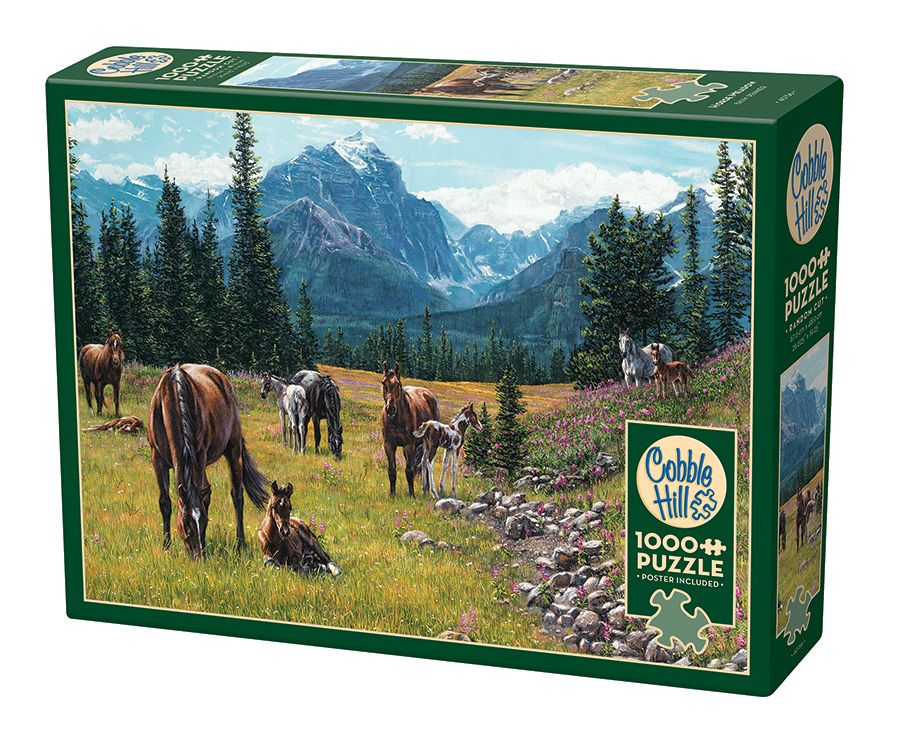 Cobble Hill 'Horse Meadow' 1000 Piece Puzzle