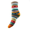 Multi-Coloured Scandi Patterned Socks