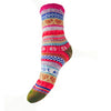 Multi-Coloured Scandi Patterned Socks
