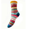 Multi-Coloured Scandi Patterned Socks